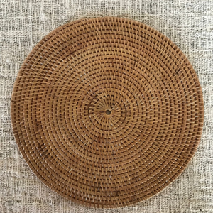 แผ่นรองจานหวายหลากสีสินค้ามาใหม่แผ่นรองจานหวายทำมือสไตล์โบฮีเมียน - Product Image 5