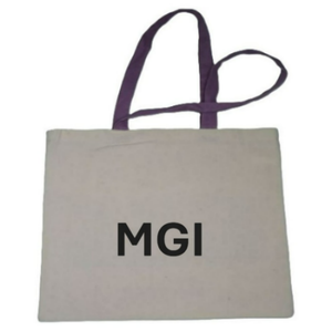 <b>Mini</b> Eco-Friendly Cotton Tote Bag Zipper Closure Adjustable Shoulder Embroidery Logo Pearl Lace Design <b>Hand</b>-Carry Option for - Product Image 2