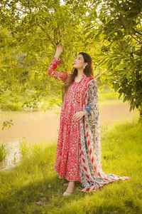 Vestidos de fiesta o casuales para mujer, estilo pakistaní e indio, recién llegados, trajes Salwar Kameez de tela Lawn, de AM IMPEX - Product Image 2