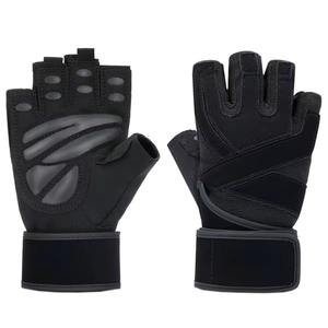 Guantes de Gimnasio de Alta Calidad para Levantamiento de Pesas, con Correa de Muñeca Ajustable, Antideslizantes, para Fisicoculturismo, Venta al Por Mayor de Fábrica - Product Image 5