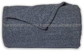 Mantas de lana de invierno hechas de lana merino suave Triple lavado sin desprendimiento de fibra después del lavado a máquina de alta calidad hecho en La India - Product Image 4