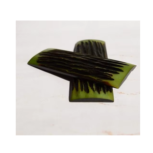 Plaques de poignée de couteau en os de chameau écologiques, polies avec incrustation d'ormeau, pour la fabrication de poignées de couteau personnalisées et les travaux artisanaux - Product Image 1