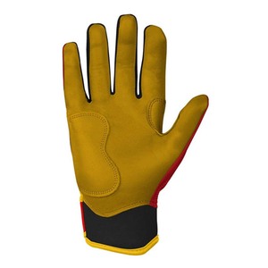 Gants de frappe en cuir bleus unisexes pour adultes, durables, ambidextres, à enfiler - Product Image 4