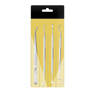Kit d'outils dentaires pour éliminer les taches dentaires, outils en acier inoxydable, détartreur dentaire, ensemble de détartrage, prix personnalisé et abordable - Product Image 4