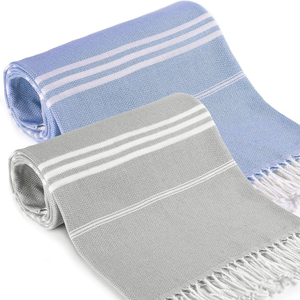 Serviettes de plage en tissu éponge de luxe, douces, 100% coton, très résistantes, séchage rapide, imperméables, portables, motif éponge |   Serviette de bain en gros - Product Image 2