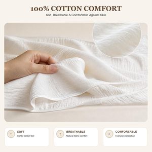 Robe de plage en microfibre blanche pour femme, hypoallergénique, séchage rapide, couleur unie, ajustement réglable, idéale pour le spa et les voyages - Product Image 6