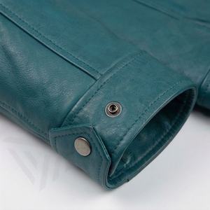 Veste de moto en cuir véritable pour homme de qualité supérieure, nouvelle arrivée, vestes de moto d'hiver, protections amovibles, personnalisables - Product Image 6