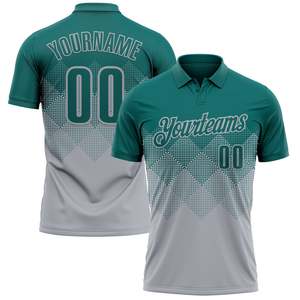 Camiseta Polo Deportiva Personalizada, Sublimación Completa, Poliéster, Fabricante de Ropa Deportiva, Proveedor, Marca Privada, Logotipo Personalizado al por Mayor, Exportación - Product Image 2