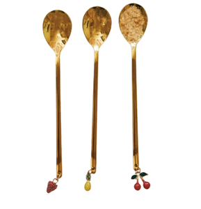 <b>Measuring</b> Spoon Gold Finished Metal Handle Coffee Scoops Spoon Kitchenware <b>Tools</b> Stainless Steel Coffee Spoon for Home - Product Image 1