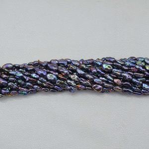 Perlas de Agua Dulce Naturales de 4mm 5mm 6mm en Morado, Rosa, Verde y Azul, Piedras Irregulares de Fantasía, Precio por Gramo, Certificación IGI, Joyería de Perlas - Product Image 4