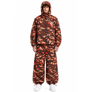 Y2K Streetwear Nylon Custom Animal Print Windbreaker <b>jacket</b> Sets for <b>men</b> Low MOQ Wholesale Full Zip Rain <b>Jacket</b> OEM <b>men's</b> <b>jacket</b> - Product Image 1