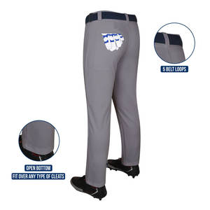 Pantalon de baseball unisexe personnalisable pour adultes, respirant, imprimé numériquement, 100% polyester, anti-UV, short de sport, uniforme - Product Image 6