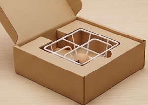 Minimalist Wire <b>Storage</b> Rack Rectangular Single Tier Lightweight <b>Kitchen</b> Dish Bowl Holder Standing Type - Product Image 6