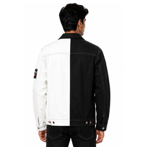 Stylish <b>Men</b> <b>Denim</b> <b>Jacket</b> Classic Western Inspired Design Comfortable Fit High Quality Material For All Season Wear Outwear - Product Image 5