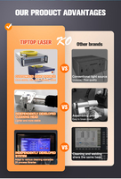DMK Prix usine 2000W 3000W Nettoyeur laser à fibre continue refroidi par eau portable avec câble de 10M pour le décapage de la rouille sur de grandes surfaces CE