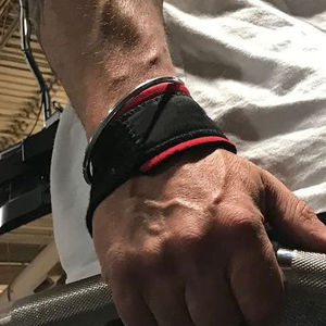 Sangles de musculation réglables en nylon et néoprène rembourrées, robustes, personnalisées 2024, pour poignet, unisexe, pour soulever des poids lourds et faire des deadlifts - Product Image 6