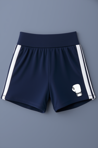 Shorts de boxe en tissu polyester, graphisme personnalisé, broderie du logo, respirant, vêtements de sport, taille personnalisée - Product Image 3