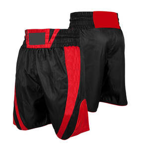 Pantalones Cortos de MMA para Hombre, Cintura Alta, Elásticos, Sólidos, Ecológicos, de Secado Rápido, Transpirables, Corte Regular, Logotipo Personalizado - Product Image 1