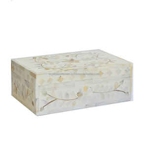 Wholesale Royal Decore Mart's Premium Storage <b>Jewelry</b> Box Hot Selling <b>Mother</b> <b>Pearl</b> Inlay Decorative <b>Jewelry</b> Case - Product Image 5