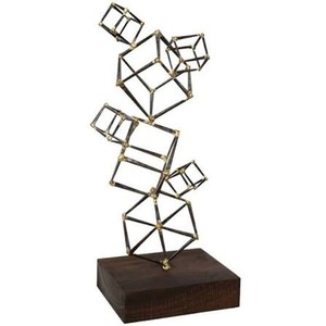Sculptures Métalliques Contemporaines, Statues d'Art Moderne pour la Décoration Intérieure de la Maison, du Bureau, de la Réception, du Hall d'Hôtel, du Jardin - Product Image 4