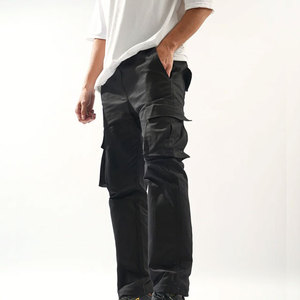 Custom Men Wholesale High Quality 100% Cotton Pant Baggy Casual <b>Waterproof</b> New Fashion Hot Selling Cargo <b>Trousers</b> - Product Image 2