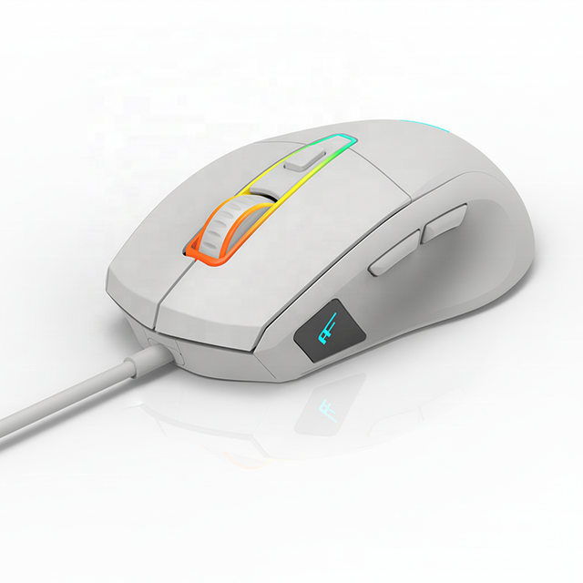Custom Private Mold Right Hand Ergonomic 6-Button PixArt 3327 Sensor Wired  RGB Gaming Mouse