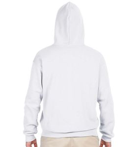 Sweat-shirt à capuche orange pour homme, couleur unie, décontracté, en polaire, coupe classique, pour l'automne, avec poche kangourou - Product Image 5