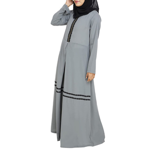 Abayas para Mujer al por Mayor, Logotipo Personalizado, Alta Calidad, Secado Rápido, Transpirables, Ligeras, Mangas Largas, Servicios OEM, Sólidas, Invierno, Primavera - Product Image 2