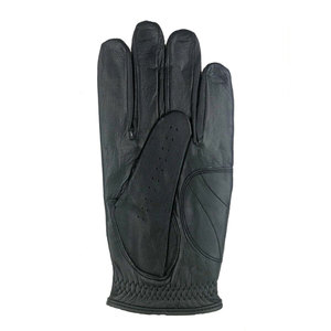 Mejora tu agarre y estilo en el campo de golf. Guantes de golf de cuero Cabretta de color para hombre, mano izquierda, color negro. - Product Image 3