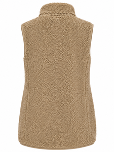 Gilet polaire sans manches pour femme de haute qualité, coupe-vent, respirant, séchage rapide, idéal pour la randonnée et les voyages, vente en gros, pas cher - Product Image 2