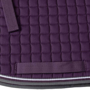 Tapis de selle classique personnalisé en coton durable avec rembourrage en polyester et sangle de maintien pour l'entraînement équestre - Product Image 5
