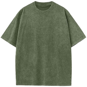 T-shirt oversize à épaules tombantes pour homme – T-shirt moderne coupe ample style urbain – T-shirt boxy très tendance - Product Image 1