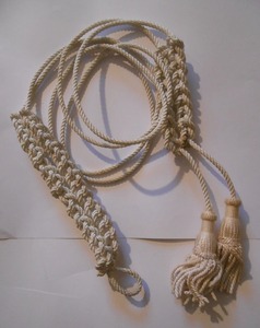 Root Fight Gear Aiguillette Tactique Britannique Blanche, Cordon Tressé Ornemental, Sangle d'épaule de Service Usagée, Lanière - Personnalisable - Product Image 4