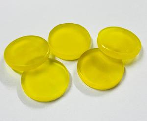 Cuentas de Calcedonia Amarilla en Forma de Disco Plano para la Fabricación de Joyas, Venta al Por Mayor, OEM, ODM - Product Image 2