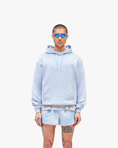 Sweat à capuche unisexe surdimensionné en molleton de coton épais, personnalisable OEM, style streetwear, marque privée - Product Image 5