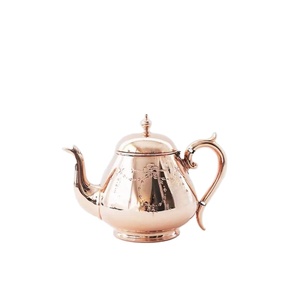 Théière dorée de style européen Bouilloire à thé en métal de dernière qualité avec poignée unique Théière en métal de meilleure vente Prix fiables - Product Image 3