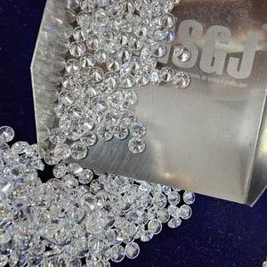 Diamantes Creados en Laboratorio al por Mayor de 3.50mm y 3.59mm, Corte Brillante Excelente, VVS VS, Pulidos, Melee, 1 Quilate, R&K GEMS HK33 Joyería - Product Image 2