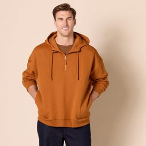 Sudadera con Capucha Extra Grande de Estilo Vintage para Hombre, Cuello Cortado, Desgastada, 100% Algodón, Estilo Urbano - Product Image 5