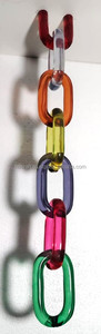 Cadena Decorativa de Resina para Colgar en la Pared con Diseño Floral Ovalado, Estilo Moderno para Decoración del Hogar - Product Image 5