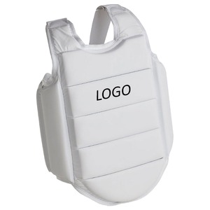 Protège-corps en cuir PU respirant pour entraînement de Muay Thai, boxe et kickboxing, avec options de logo personnalisé et de taille - Product Image 1