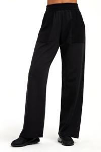 Women’s High <b>Waist</b> Loose Sweatpants Wide Leg Casual <b>Trousers</b> Soft Stretch Lounge Joggers Minimal Style Comfortable Bottoms - Product Image 2