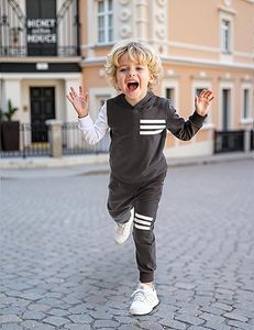 Ensemble assorti élégant et confortable pour enfants, léger et durable, tenue d'été pour enfants, nouvelle arrivée, ensemble de vêtements tendance - Product Image 3
