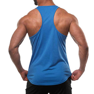 Camisetas sin Mangas para Hombre, de Algodón, Color Sólido, Transpirables, Ajustadas, Casuales, para Gimnasio, Correr, Cómodas, Camiseta Interior Masculina - Product Image 2