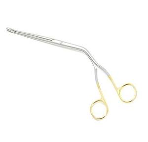 คีมจับสีทองแบบใช้มือ ยี่ห้อ Magill Forceps ขนาด 8 นิ้ว คุณภาพพรีเมียม สำหรับเด็ก ใช้ในหู คอ จมูก  สำหรับการดมยาสลบ  ใช้ในกรณีฉุกเฉิน  ใช้ในทางการแพทย์  สำหรับการช่วยหายใจ  ผลิตโดย Dentavex - Product Image 4