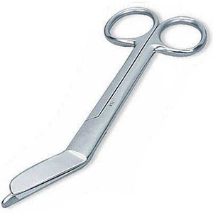 Ciseaux chirurgicaux en acier inoxydable pour gauchers, taille personnalisée, pointe plate et arrondie de sécurité, haute qualité, réutilisables, classe II - Product Image 6