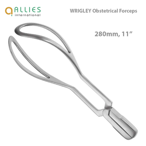 Forceps obstétricaux en acier inoxydable pour les procédures d'accouchement assisté et de naissance - Product Image 1