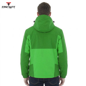 Chaquetas Soft Shell para Hombre de Último Diseño y Alta Calidad, con Capucha y Cierre, en Color Sólido - Product Image 5