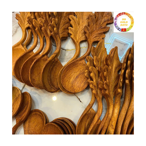 Wooden <b>Spoon</b> | Acacia Wood <b>Serving</b> <b>Spoon</b> | Long Handle Cooking Tool | Manufacturer Vietnam - Product Image 1