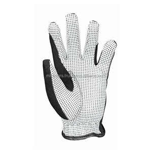 Gants d'équitation MH Premium à doigts entiers en cuir véritable, confortables, respirants, pour l'extérieur, personnalisables - Product Image 2