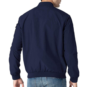 Most selling <b>Men</b> Blank Customizable Logo Printing Waterproof Warm Polyester/<b>Nylon</b> Material <b>Men</b> Bomber <b>Jacket</b> For Sale - Product Image 5